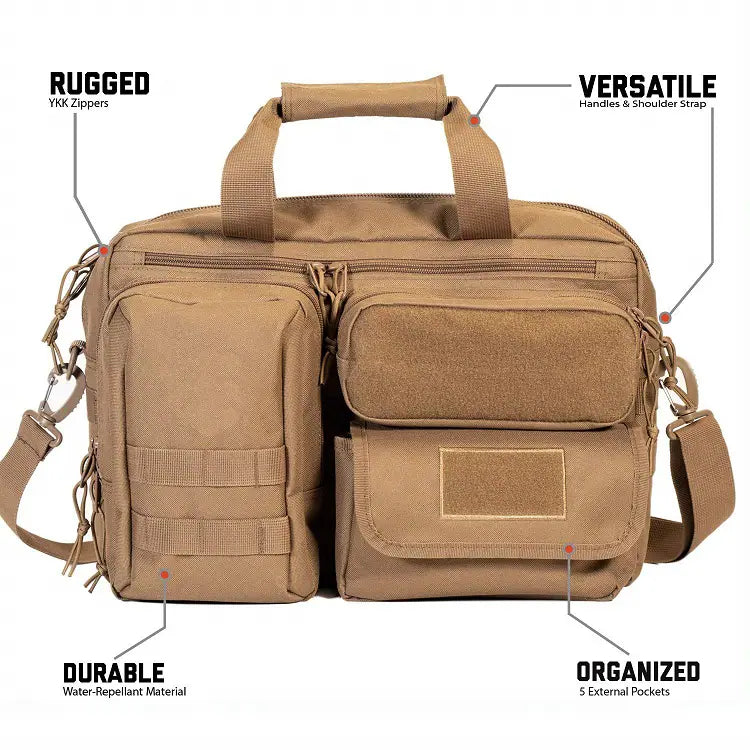 Daddy Diaper Bag Military Design Brown