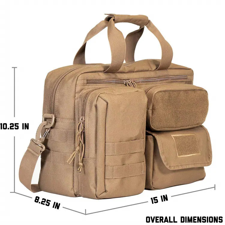 Daddy Diaper Bag Military Design Brown