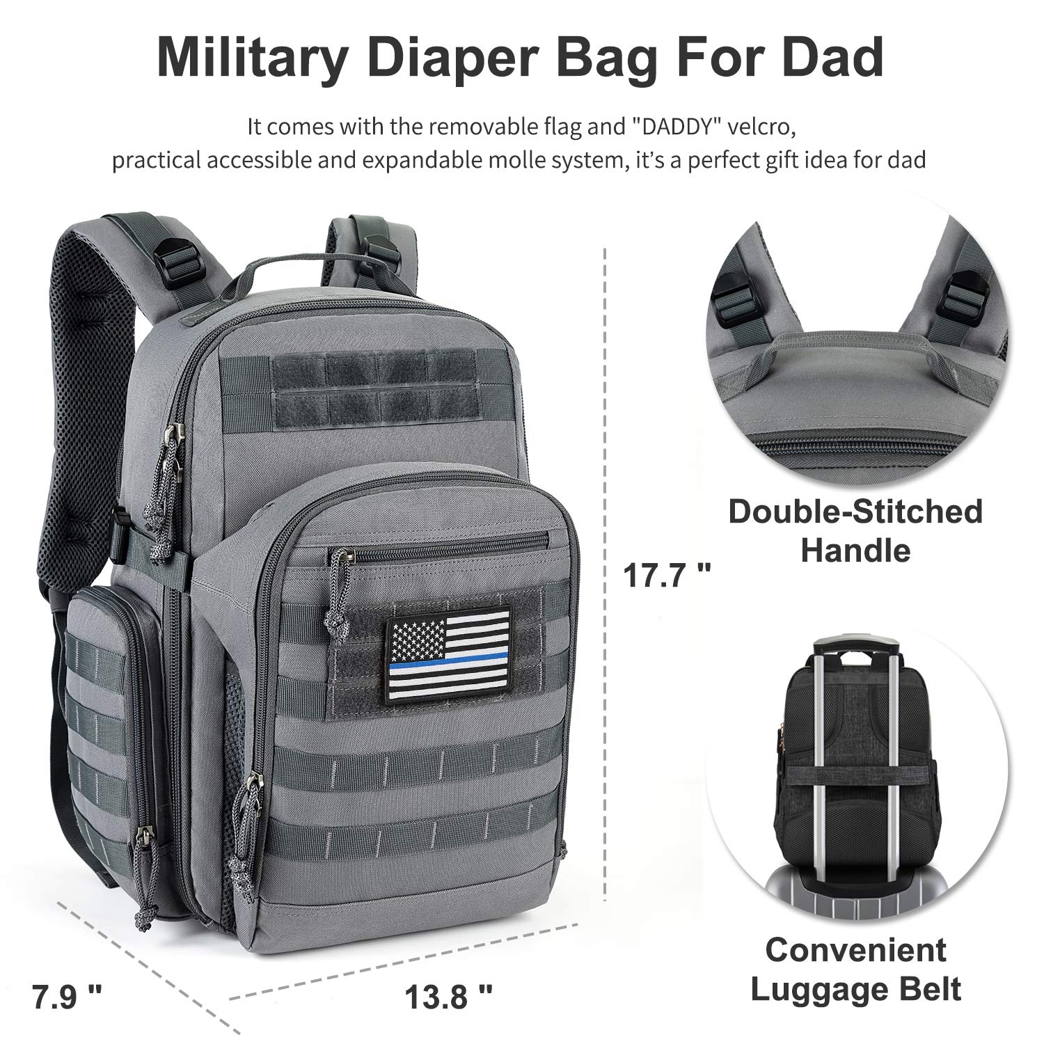 Army dad diaper outlet bag