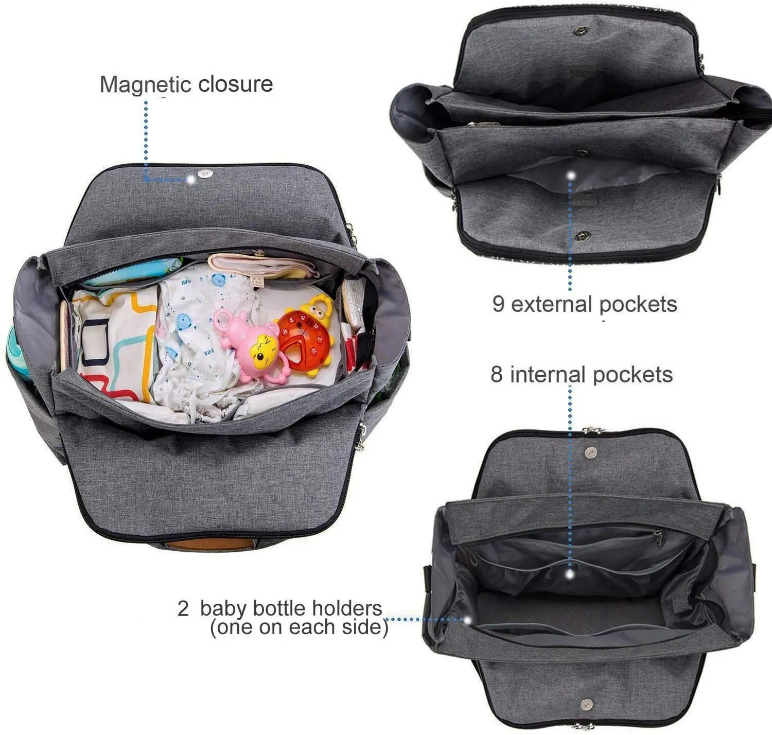 Messenger Diaper Bag